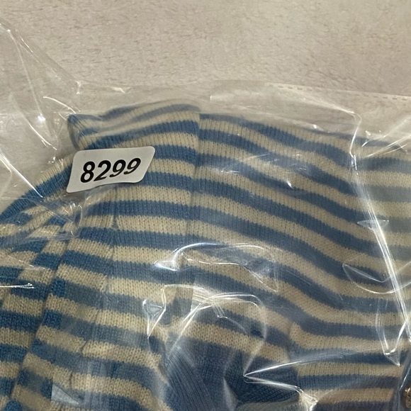 Tory Burch 100% Cashmere Striped Cardigan Sweater 28299 - Picture 8 of 8